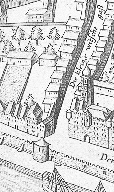Datei:Mercatorplan-1571-Ausschnitt-KleinesWitschgassentor.jpg