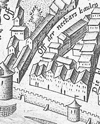 Datei:Mercatorplan-1571-Ausschnitt-Nächelsgassentor.jpg