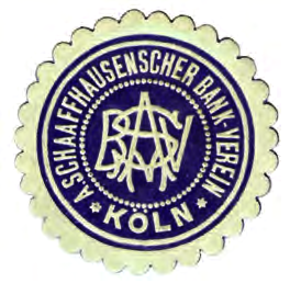 Datei:Schaaffhausen-Bankverein-Siegelmarke 1920.png